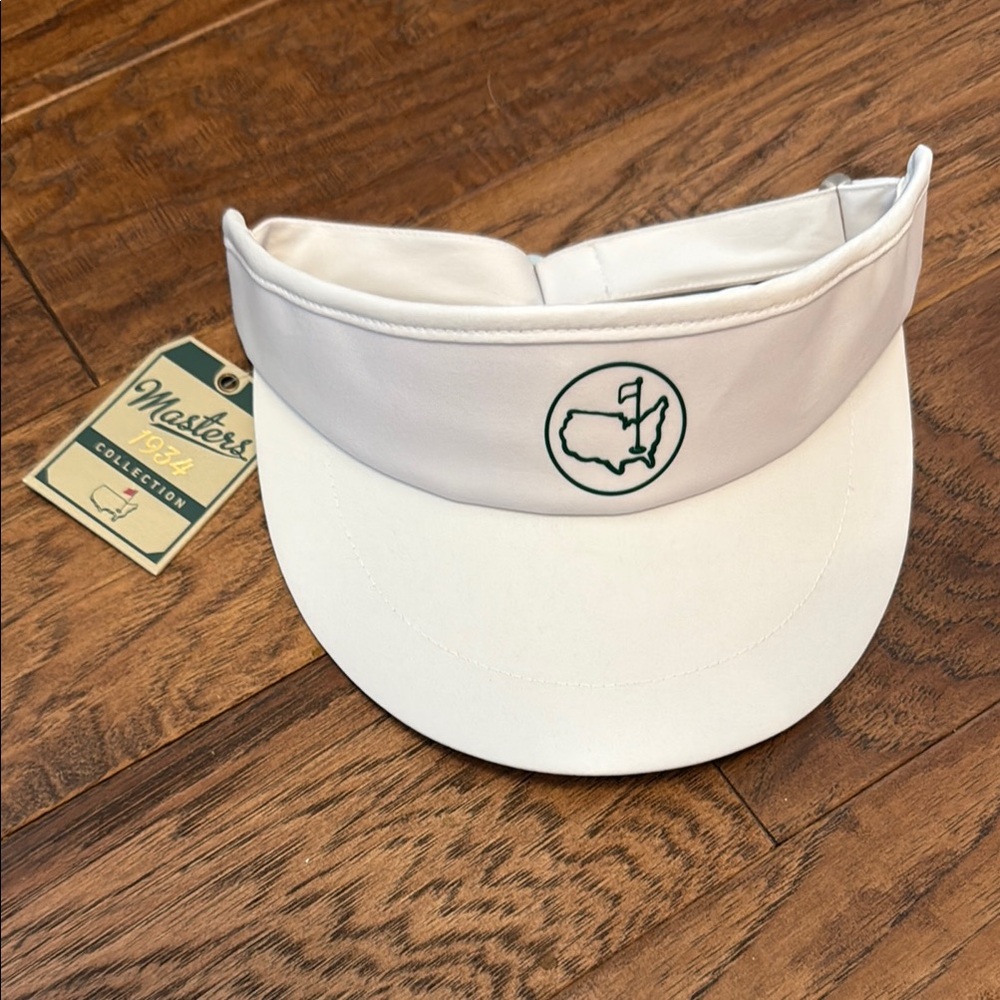 Masters White Golf Visor